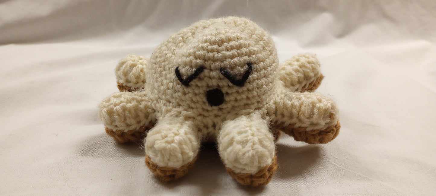 Coffee and Cream Reversible Octopus