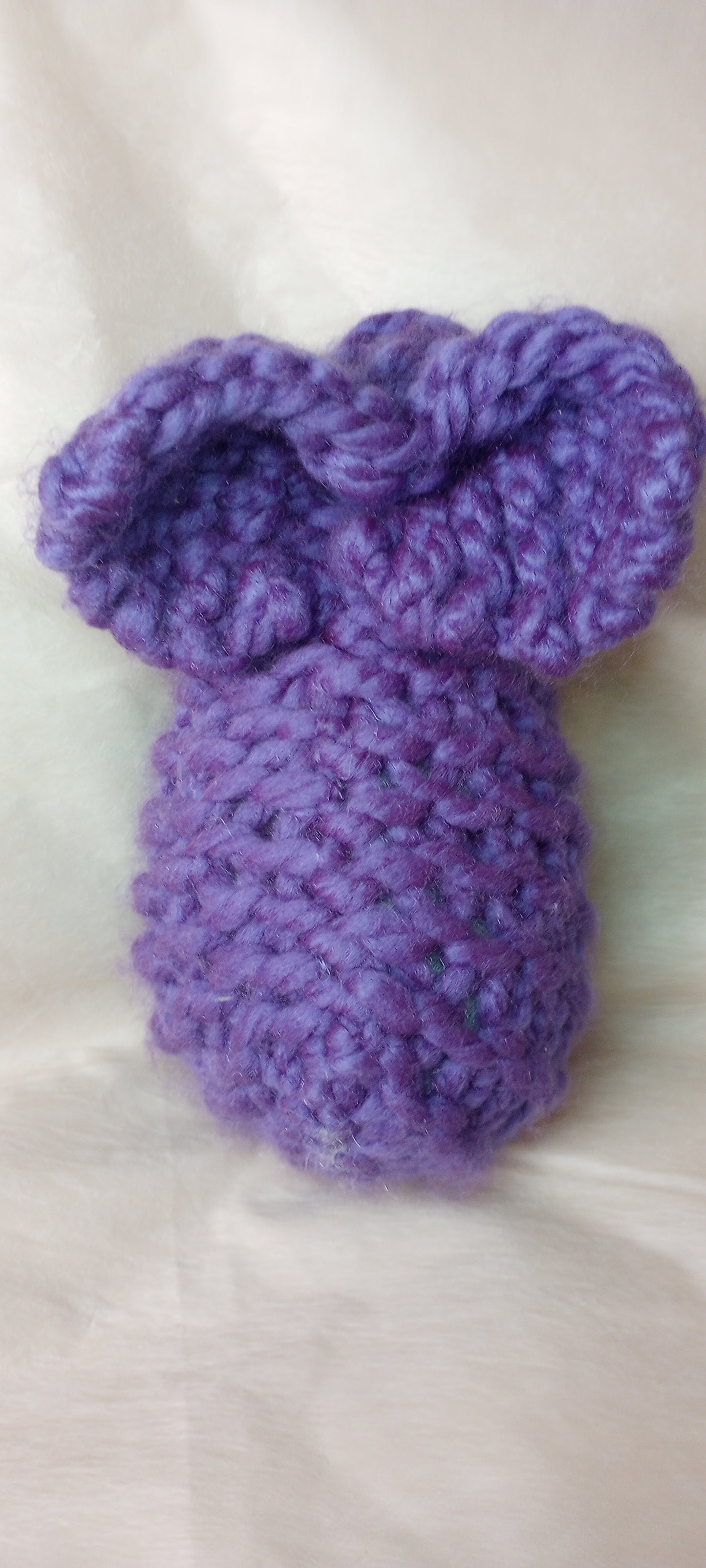 Purple Bunny Rabbit Stuffed Amigurumi